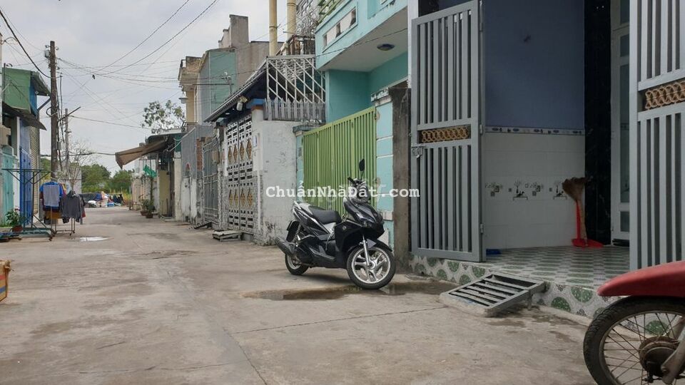 Nhà phố xinh 4x15, 01 lầu, hẻm Nguyễn Thị Ngâu, gần chợ Thới Tứ HMon