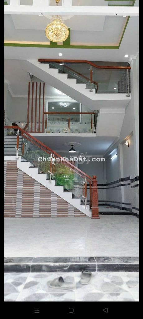 Nhà sổ hồng riêng 5×14m. Trệt ,lững ,lầu