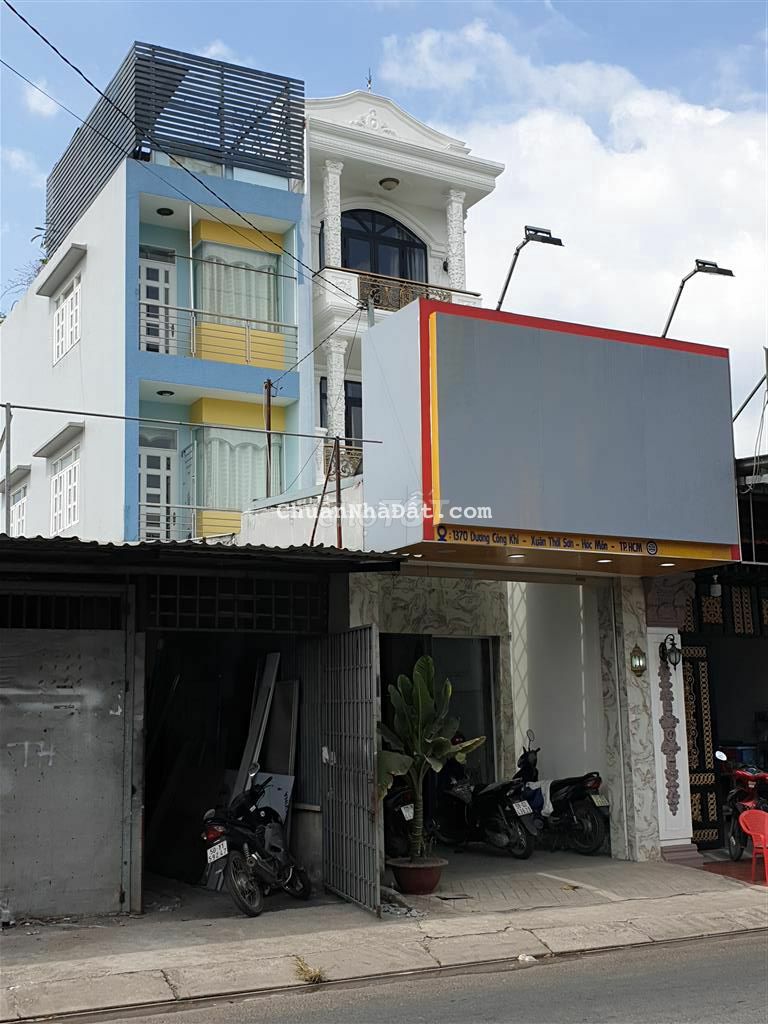 Nhà 2 lầu 4x24, mặt tiền Dương Công Khi-Hóc Môn