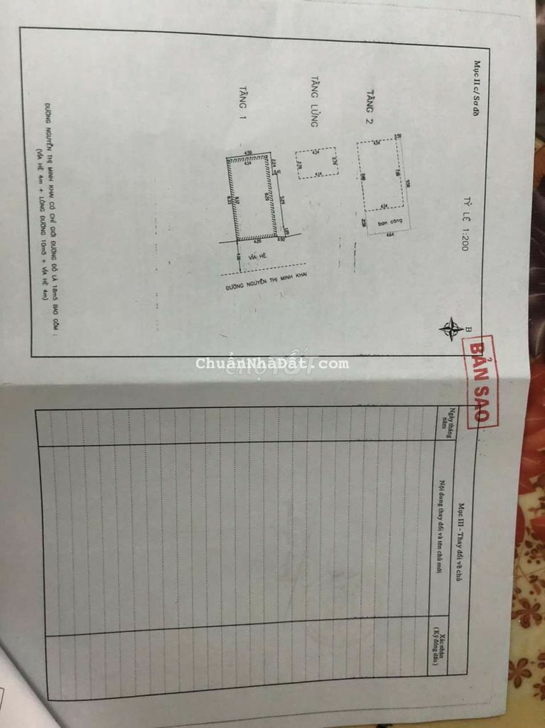 Bán nhà 4 tầng MT NGUYỄN THỊ MINH KHAI giá rẻ kinh doanh víp