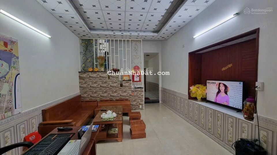 Bán căn nhà 2 mặt kiệt Nguyễn Chánh, 3PN, 2WC mê lửng đúc và 3 phòng trọ thu nhập 12 tr/tháng