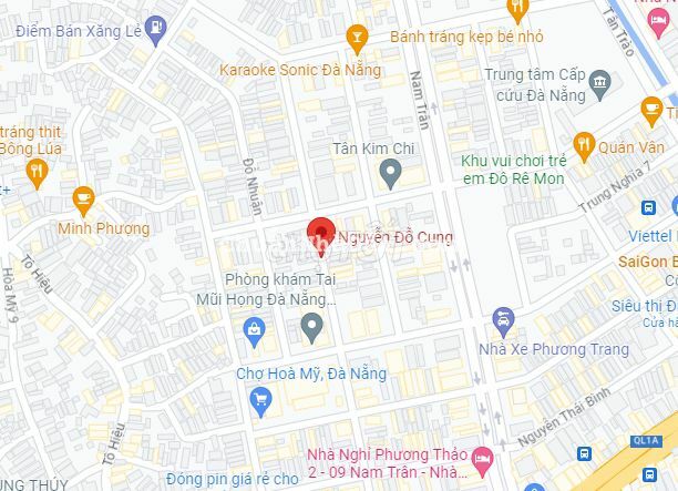 Bán nhà 3 tầng mặt tiền đường Nguyễn Đỗ Cung, gần chợ Hòa Mỹ 110m2