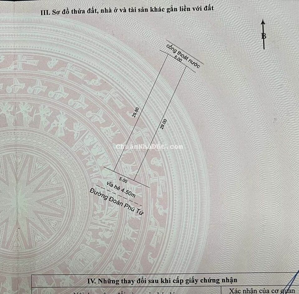 Sụp hầm Dãy trọ mặt tiền đường Đoàn Phú Tứ, 147m2 - gần chợ Hoà Khánh