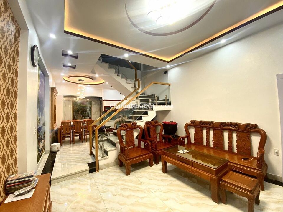 Gốc dân xây độc lập Miếu Hai Xã, Ngõ vào cực nông, tặng full nội thất