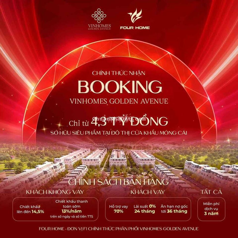 4 tỷ căn sh Vinhomes Móng Cái vay70% Ân hạn 24-36T 4 tỷ căn sh Vinhomes Móng Cái vay70% Ân hạn 24-36T