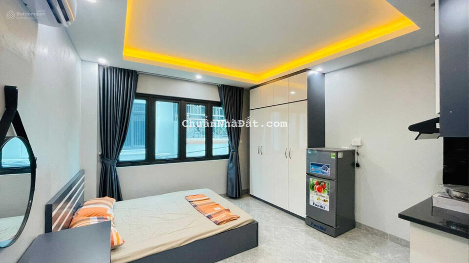 Bán tòa nhà DV. 30 phòng full đồ, dòng tiền 1,6 tỷ/ năm. 120m2 + 7 tầng, đường Xuân Phương. 18,5 tỷ