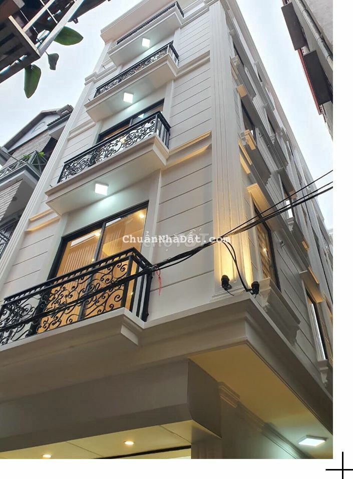 4,35 tỷ nhà Hồ Tùng Mậu-35m2-5 tầng-cách đường oto tránh 20m-có thể kd