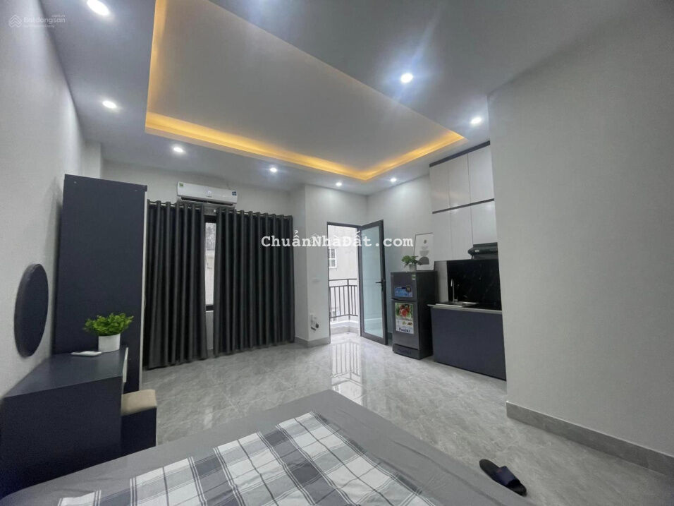 Bán ccmn Lê Đức Thọ 56m2x5t thang máy 9pn full đồ, dòng tiền 45tr/tháng, ngõ 2.5m. Giá 7.1 tỷ có tl