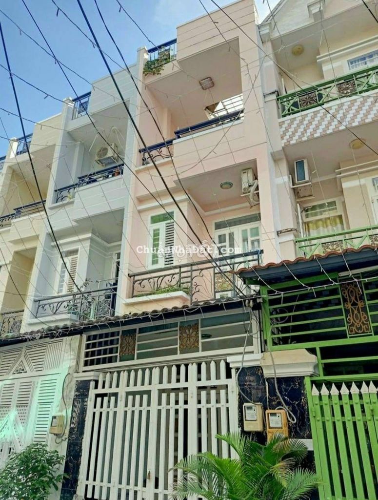 Nhà phố 3 tầng hẻm xe hơi 6m