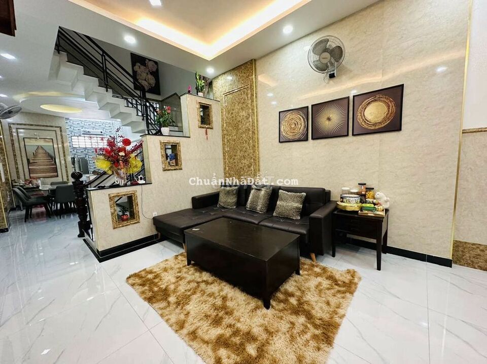 NHÀ 4 TẦNG 4X18 Ô TÔ ĐẬU TRONG NHÀ FULL NỘI THẤT MUA VỀ Ở NGAY