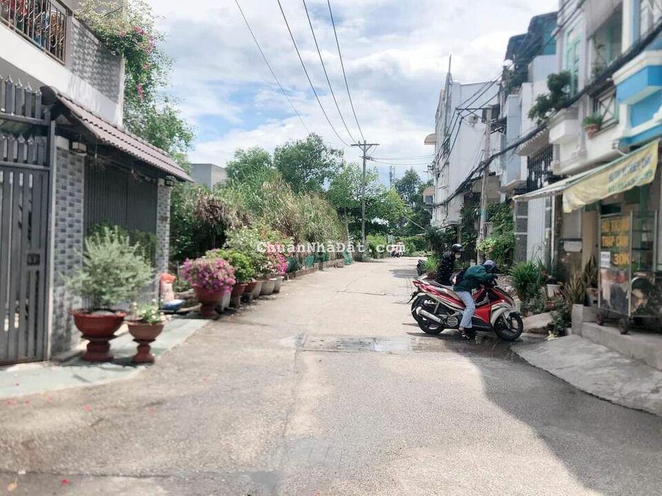 BÁN NHÀ 87M2(5.8X15)NHÀ MỚI 1 TRỆT,1 LẦU ĐÀO SƯ TÍCH,PHƯỚC LỘC,NHÀ BÈ