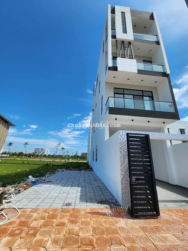 NHÀ MỚI 1TRỆT 4 LẦU KHU ĐÔ THỊ AN BÌNH