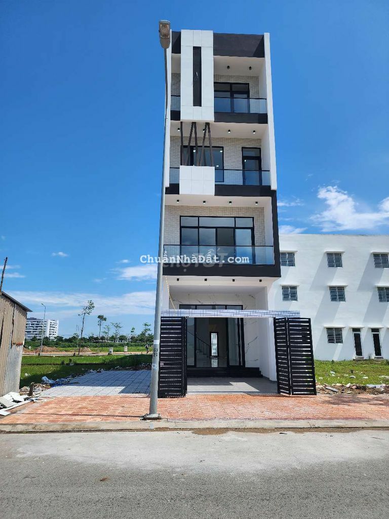 NHÀ MỚI 1TRỆT 4 LẦU KHU ĐÔ THỊ AN BÌNH