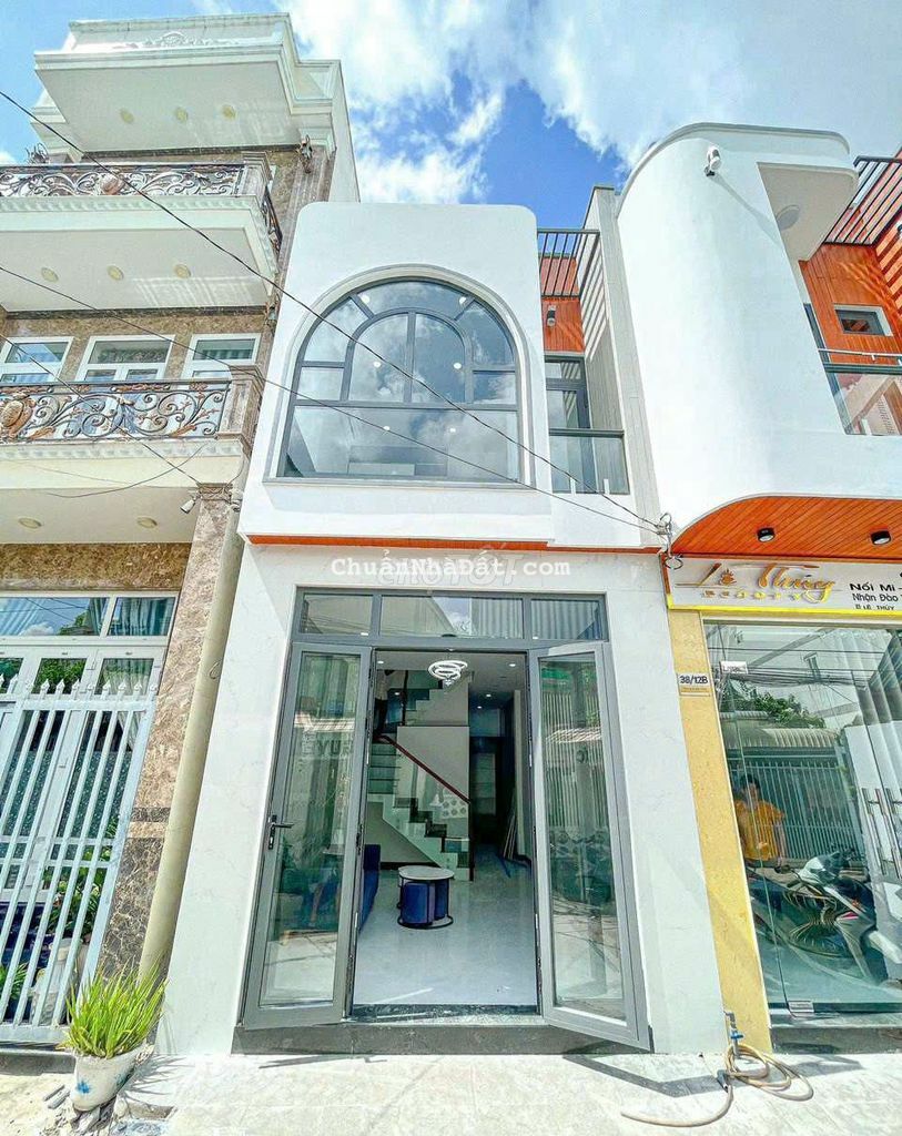 NHÀ TRỆT LẦU MỚI ĐẸP TRỤC CHÍNH HẺM 38 MẬU THÂN- KẾ LOTTE