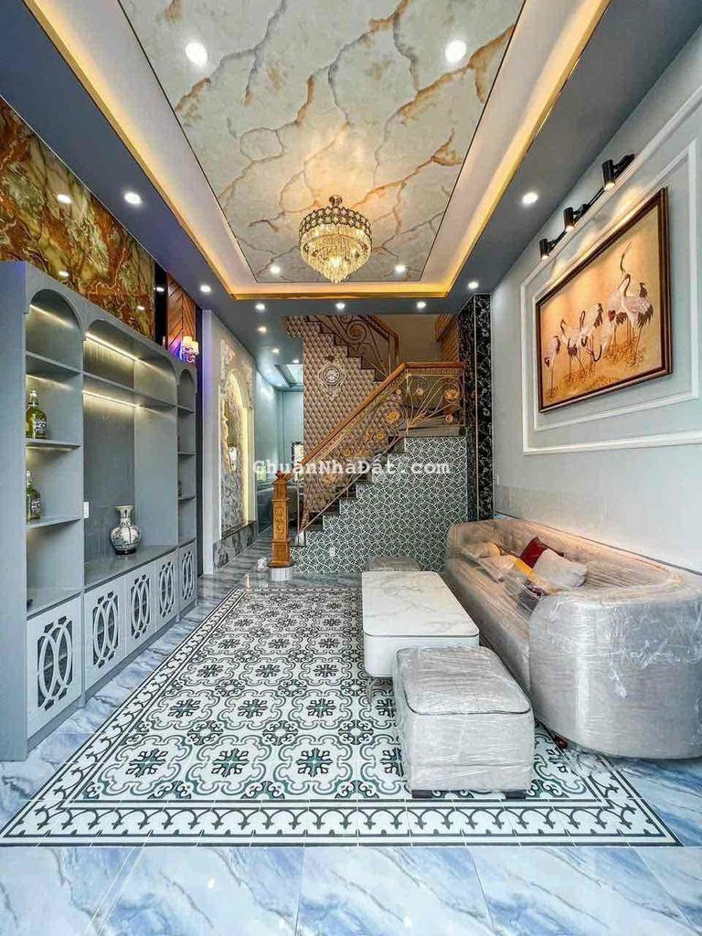 BÁN NHÀ LẦU FULL NỘI THẤT KDC HÀNG BÀNG NGUYỄN VĂN LINH