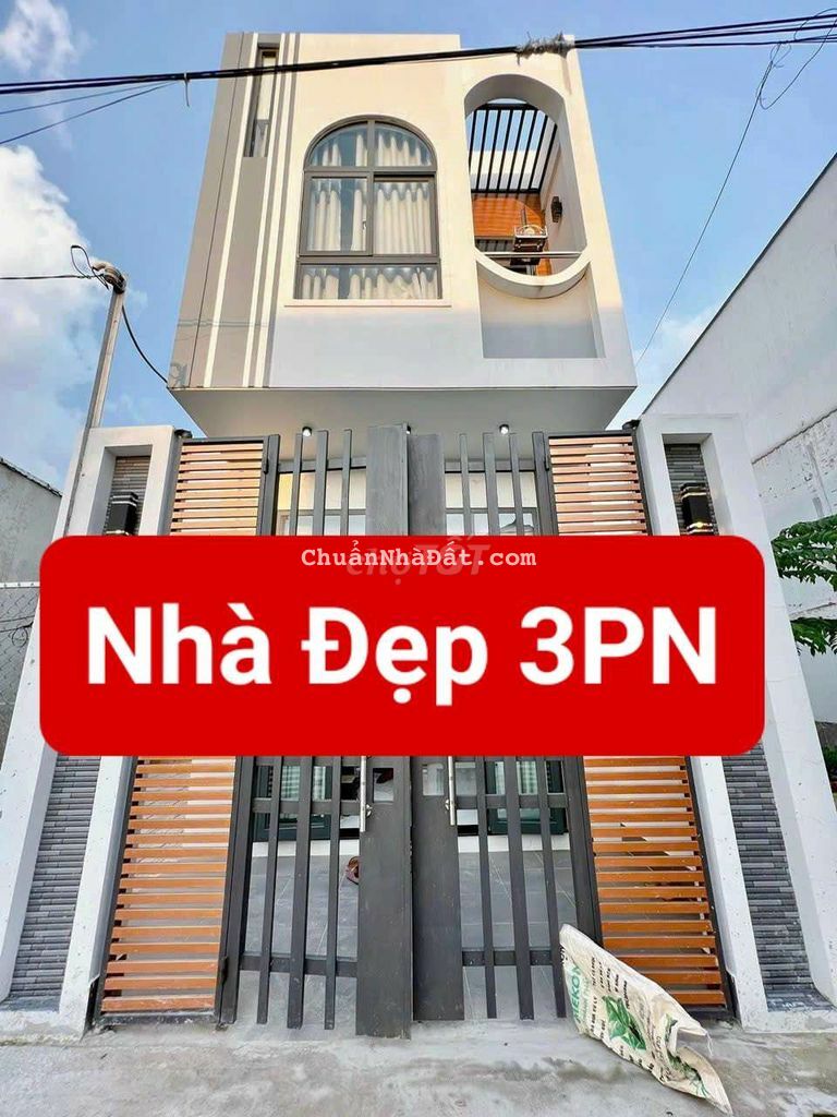 BÁN NHÀ TRỆT LẦU ĐẸP CÁCH MẶT TIỀN TRẦN HOÀNG NA 200M