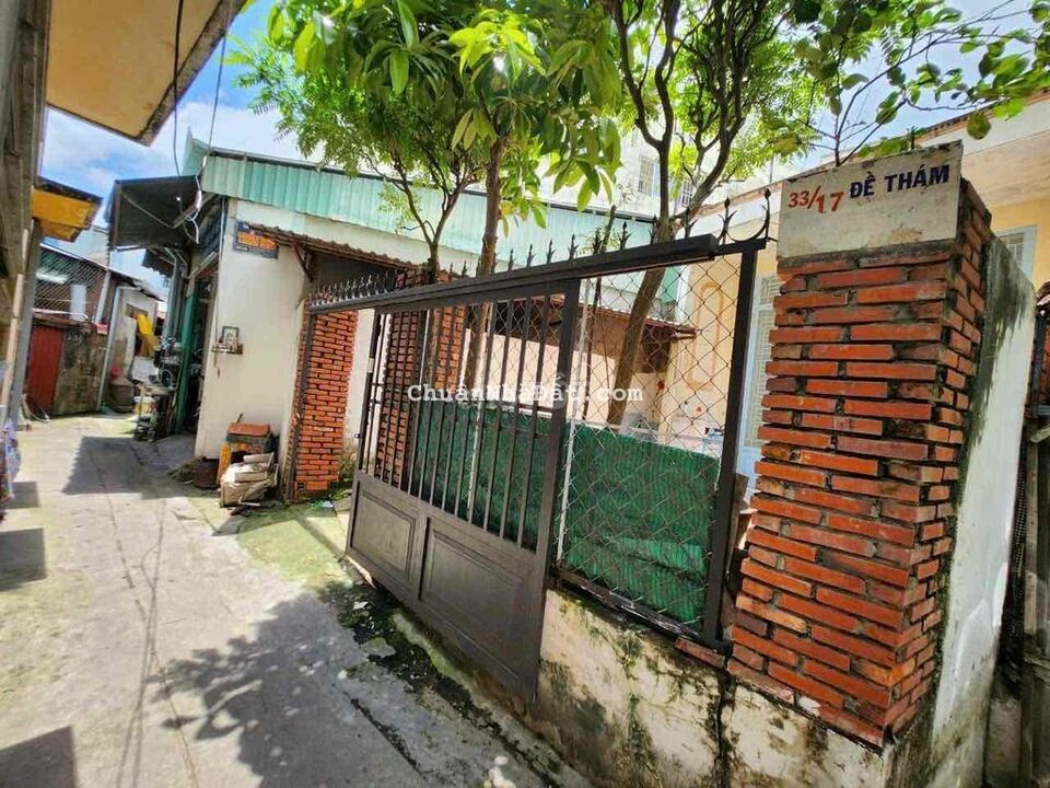 NHÀ TRỆT P,AN CƯ HẺM 33 ĐỀ THÁM,THUÂN TIỆN LẤY KK TRƯỜNG ĐIỂM,ĐỊNH CƯ