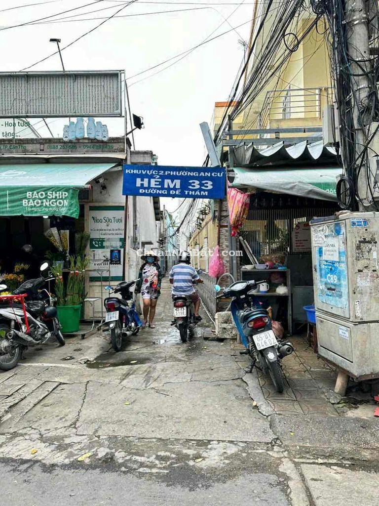 NHÀ TRỆT P,AN CƯ HẺM 33 ĐỀ THÁM,THUÂN TIỆN LẤY KK TRƯỜNG ĐIỂM,ĐỊNH CƯ