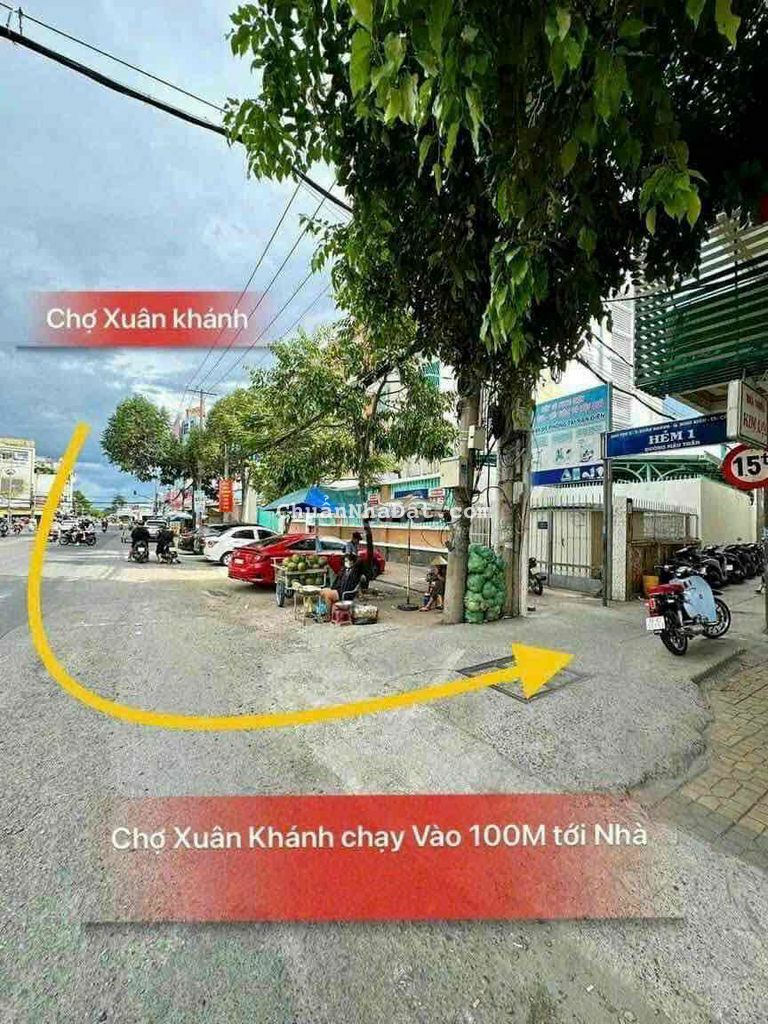 Nhà hẻm 1 Mậu Thân kể bên chợ Xuân Khánh và trường học Nhà hẻm 1 Mậu Thân kể bên chợ Xuân Khánh và trường học