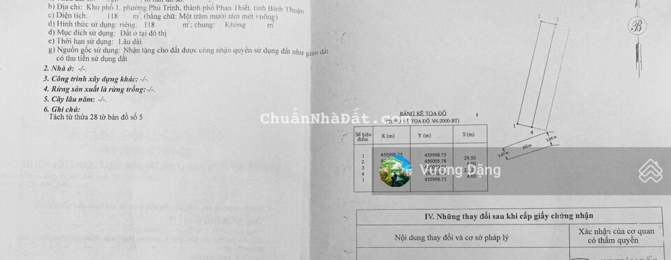 Cần bán 2 căn nhà liền kề diện tích 236m2 thổ cư trung tâm TP Phan Thiết hotline/zalo 034.430.6879