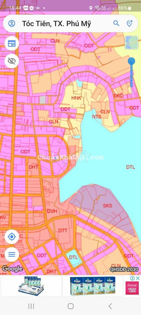 Bán Nhà Cấp 4 Còn 99%. Xã Tóc Tiên. Gần Hồ. Đường QH 22m. Tx Phú Mỹ