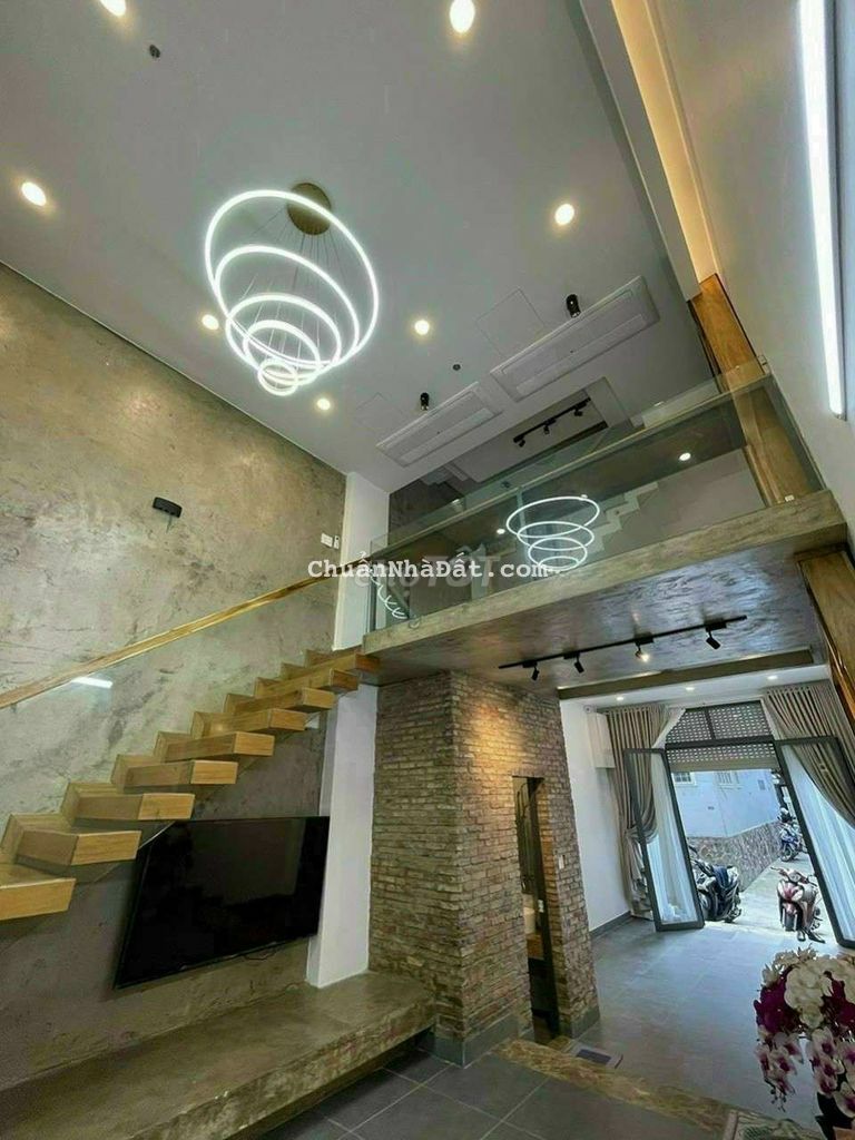 Nhà 5Tầng(4x13)Hẻm 5m Phan Đăng Lưu Phan Xích Long