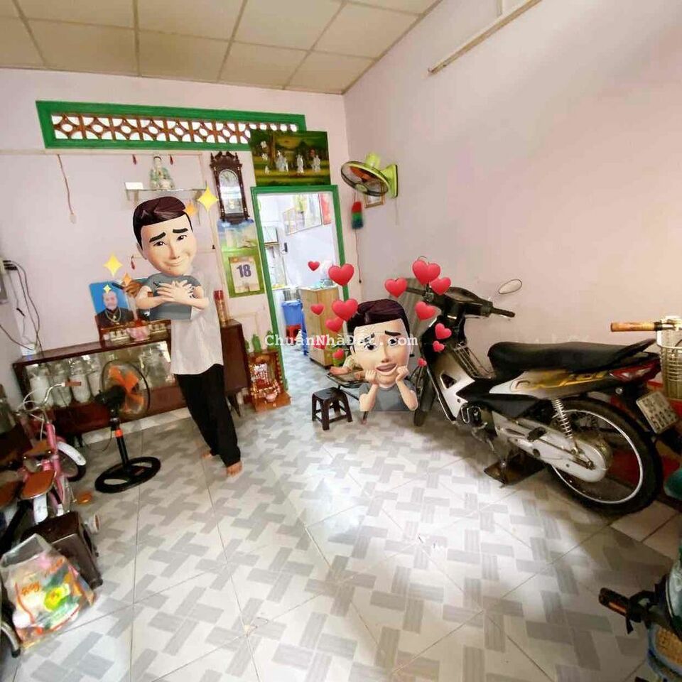 HXT TRÁNH HUỲNH VĂN BÁNH, XE HƠI NGANG NHÀ. DT 55m