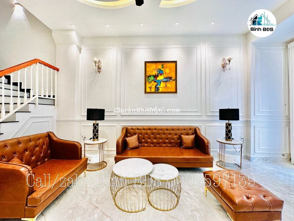 BánGấp nhà Đẹp 134/Đào Duy Anh trệt 3lầu hẻm 6m4PN