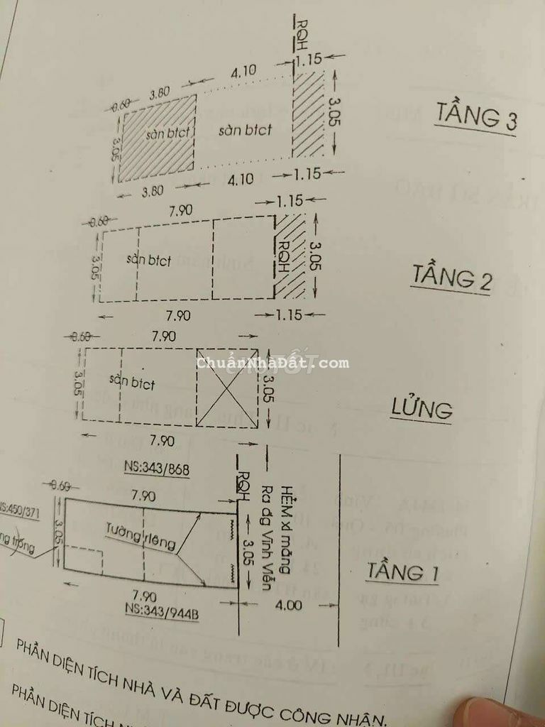 Bán nhà HXH 343/20 Vĩnh Viễn , P5 , Q10.