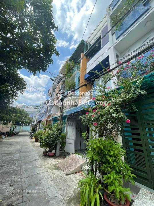 591/ Bình Thới & Minh Phụng, dt 4 x 14,5m, nhà 3 tầng btct, hẻm ôtô