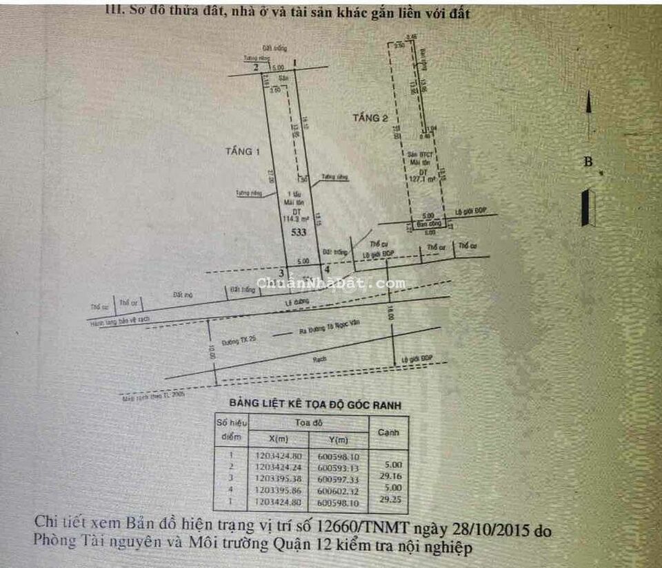 Nhà MT.  THẠNH XUÂN 25.