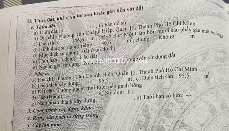 Bán đất TẶNG nhà C4 đg Huỳnh Thị Hai, gần Dương Thị Mười, hẻm VIP 7m xe hơi đậu cửa. DT 6x25m