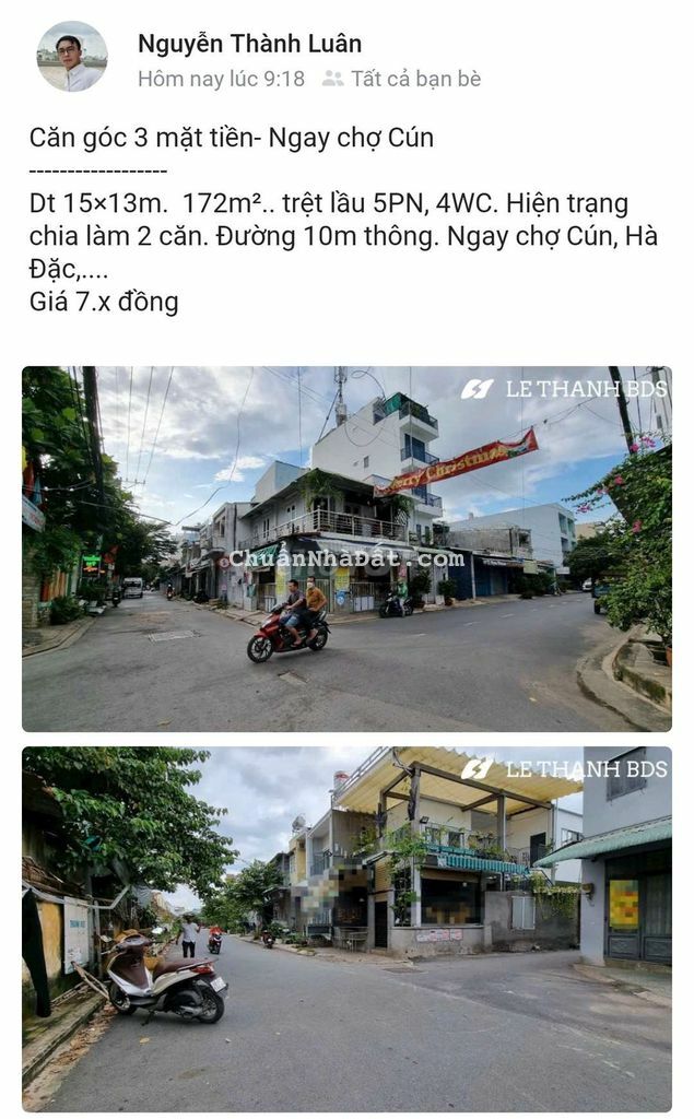 🆀🆄🅰 🅁🄴 CĂN GÓC 6PN- HÀ ĐẶC- 180m²- Gấp bán