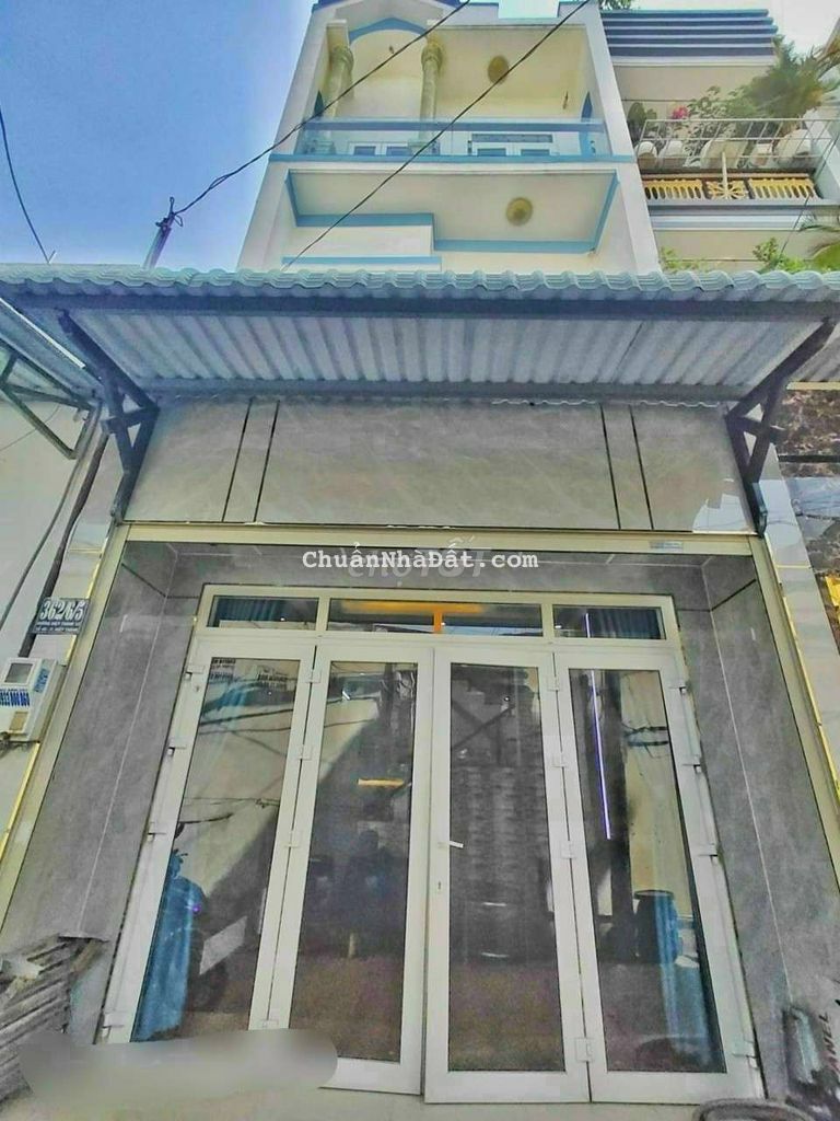 Nhà phố SHR đúc 2 lầu sân thượng 4PN. 1/ Hẻm 4m Đường Hiệp Thành 13