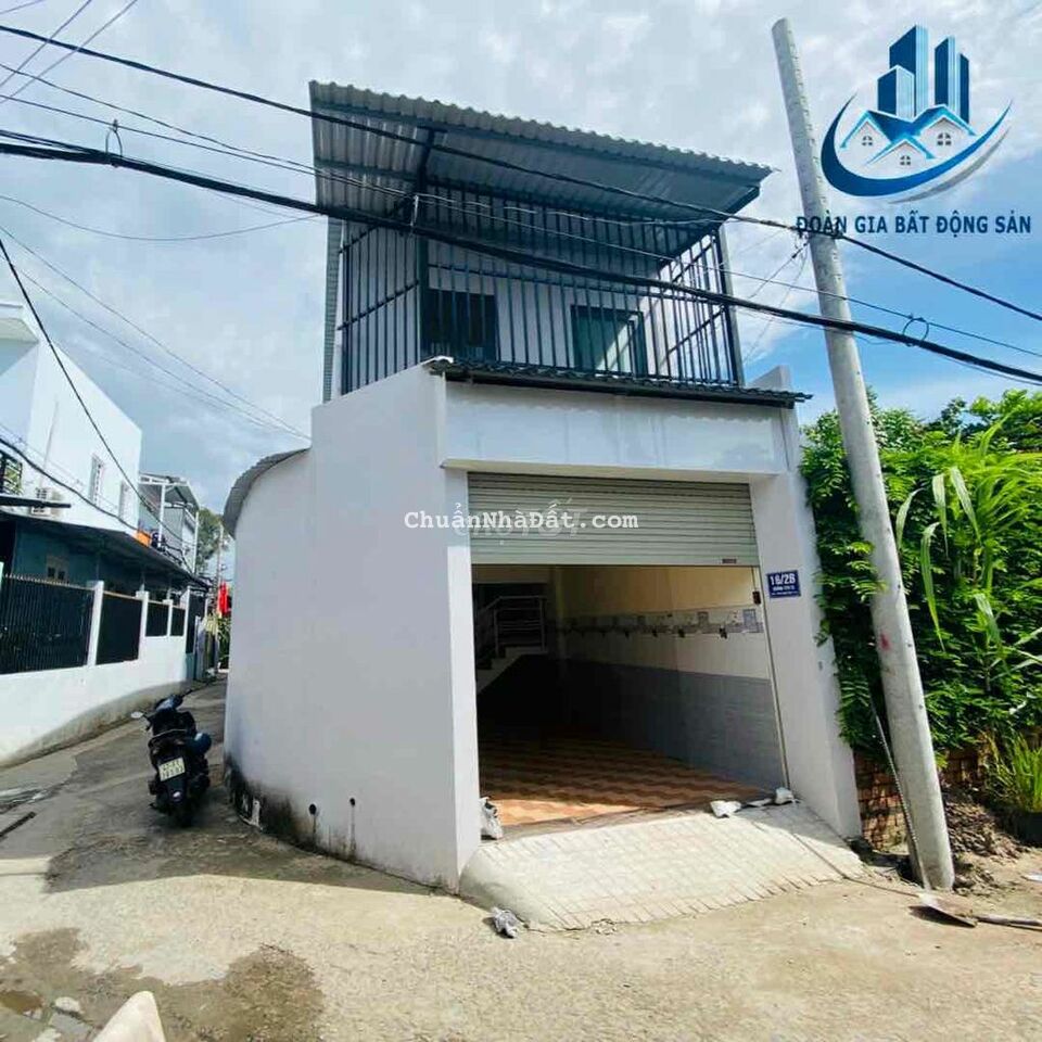 Nhà 5Mx16M góc 2 mặt tiền hẻm 7m Huỳnh Thị Hai