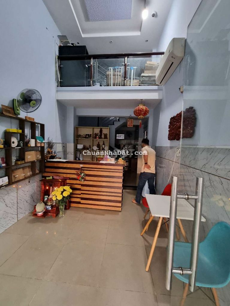 Nhà Góc 2MT Hẻm 5m Nguyễn Thị Kiểu Quận 12, 1 Trệt 1 Lửng 3 Lầu