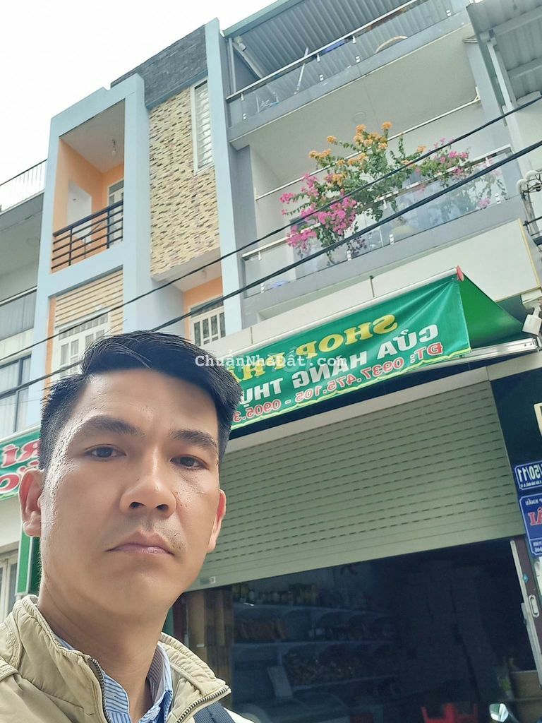 NHÀ 3 TẦNG CHỢ LẠC QUANG Q12. ĐANG KD.DTSD 87.3 M2