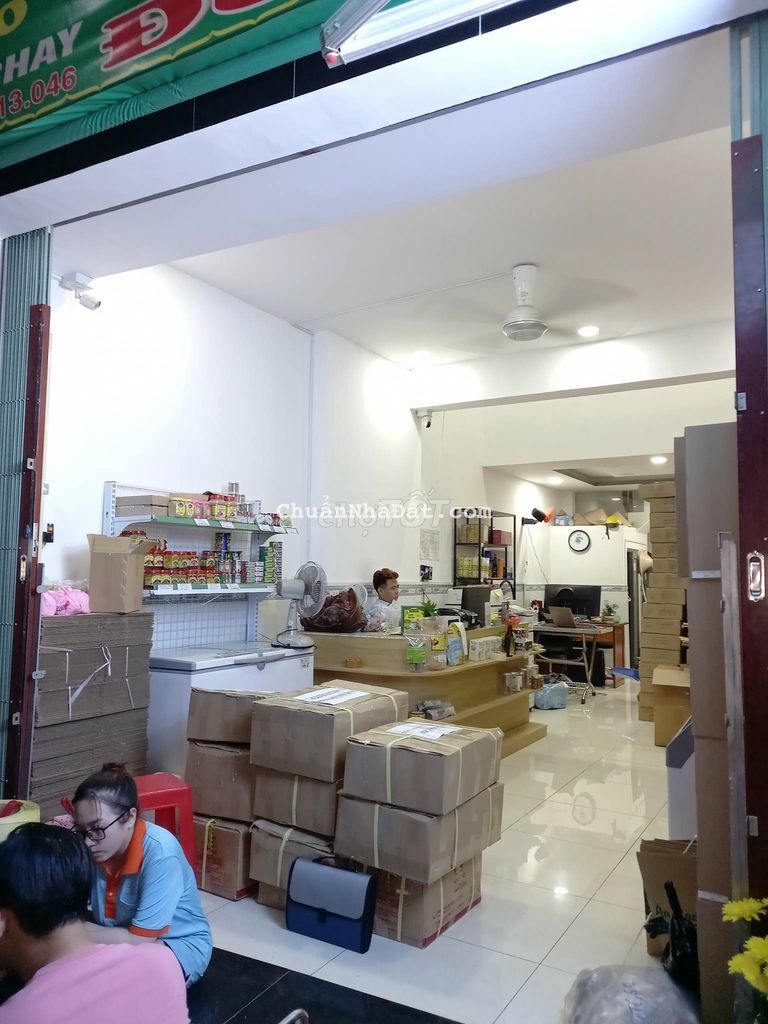 NHÀ 3 TẦNG CHỢ LẠC QUANG Q12. ĐANG KD.DTSD 87.3 M2