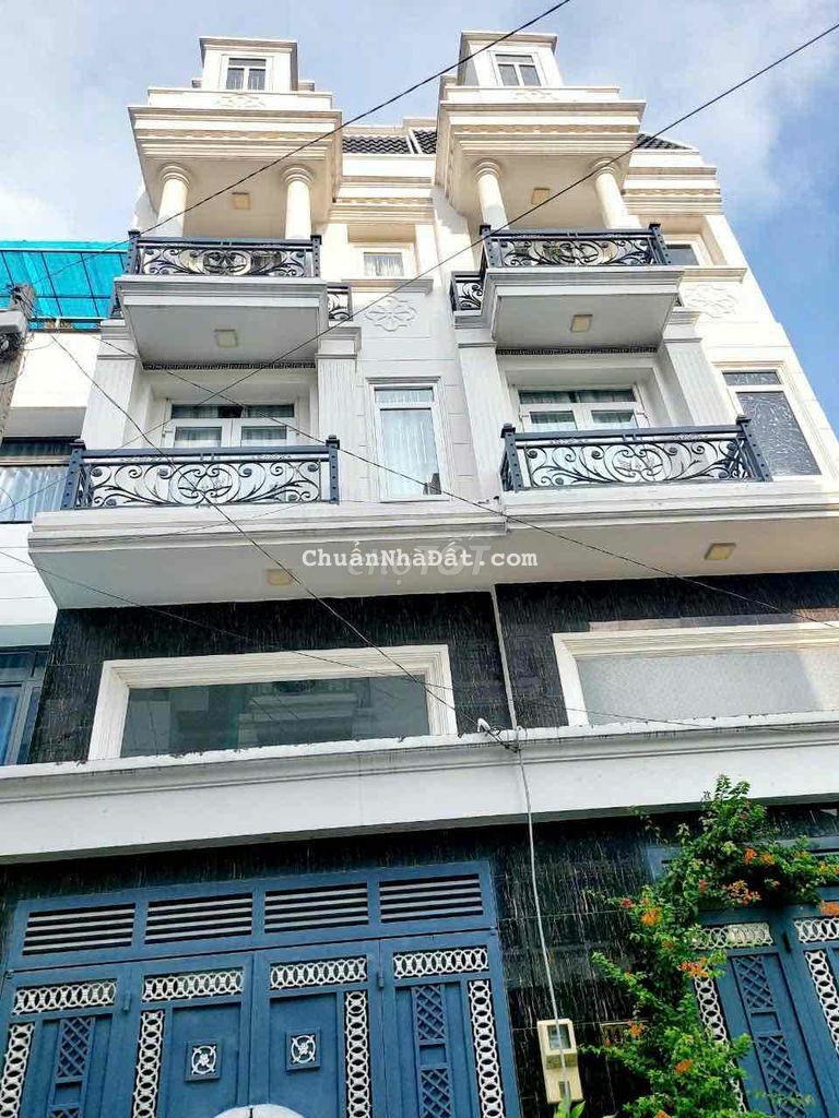 Nhà phố 1 trệt 1 lửng 3 lầu hẻm nhựa 7m