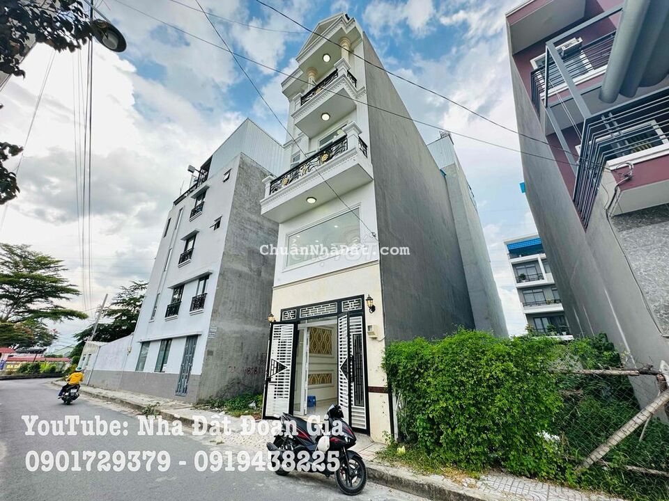 Nhà HXH 8M Thông Kinh Doanh,Buôn Bán Đường TL 15 , P. Thạnh Lộc, Q12