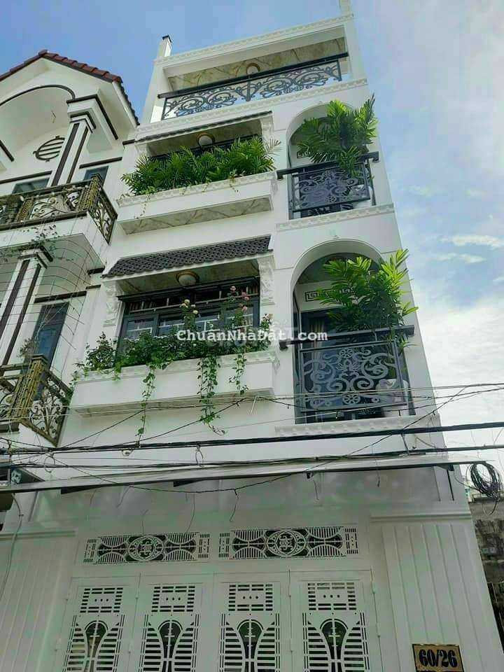 Nhà phố đẹp 4,5m x 13m. Đúc 2 lầu Hẻm 6m Đường Tân Chánh Hiệp 03.07