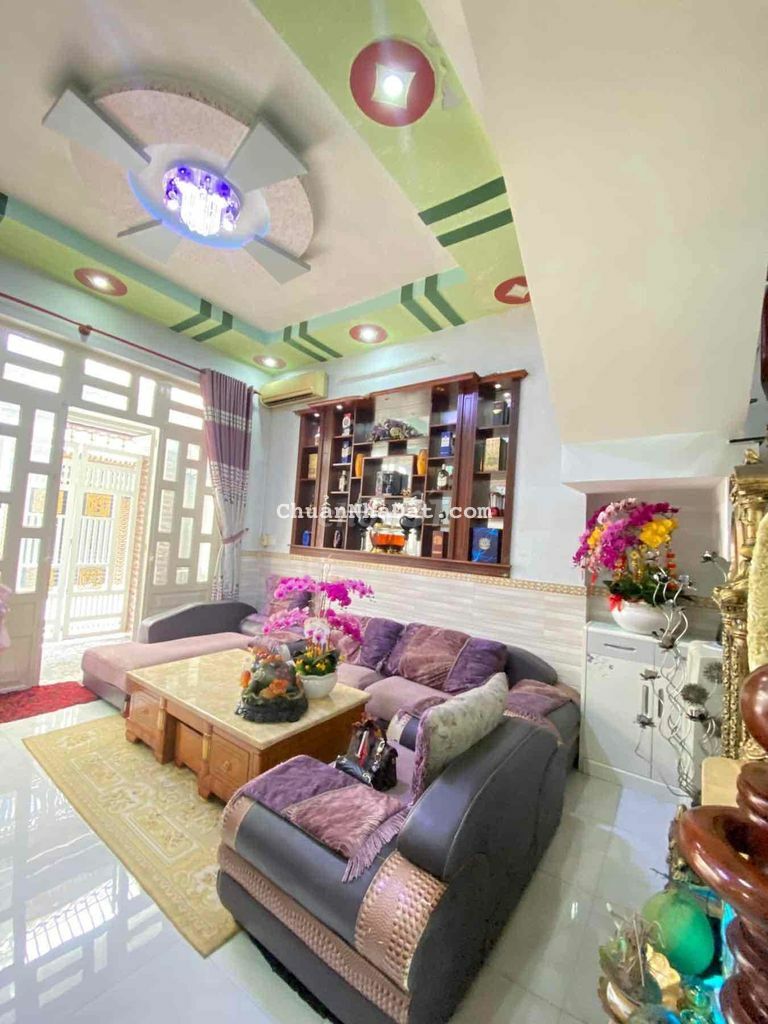 Nhà đẹp Q12, hẻm nhựa 7m, khu phân lô ngay UBND p Hiệp Thành