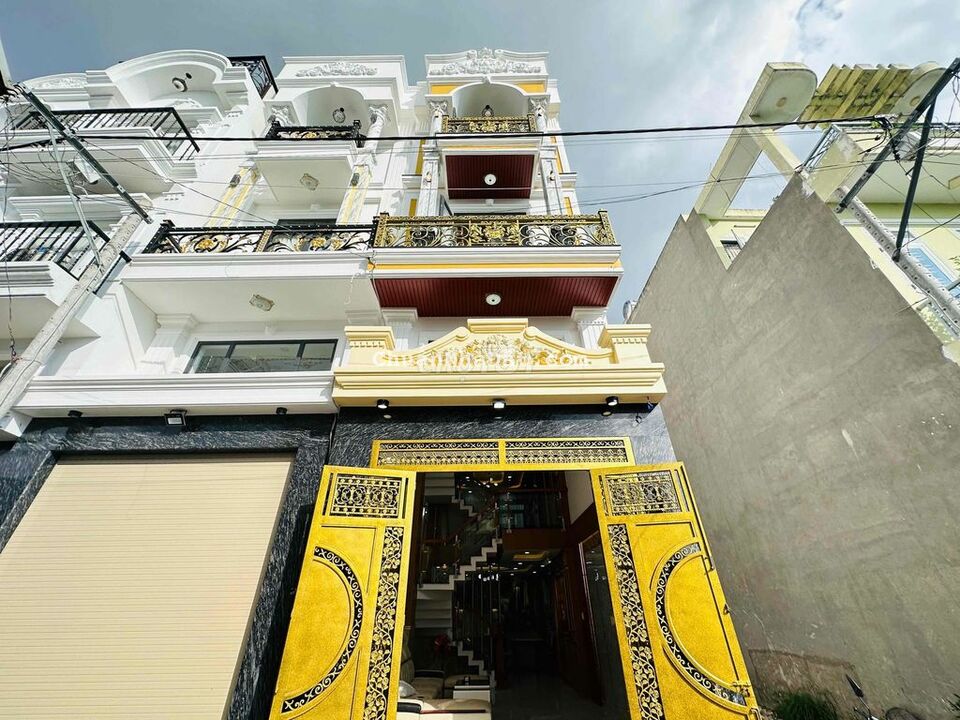 Nhà Xây Mới 4.2Mx15M Lửng 3 Lầu Sau Mặt Tiền Hà Huy Giáp Nhà Xây Mới 4.2Mx15M Lửng 3 Lầu Sau Mặt Tiền Hà Huy Giáp