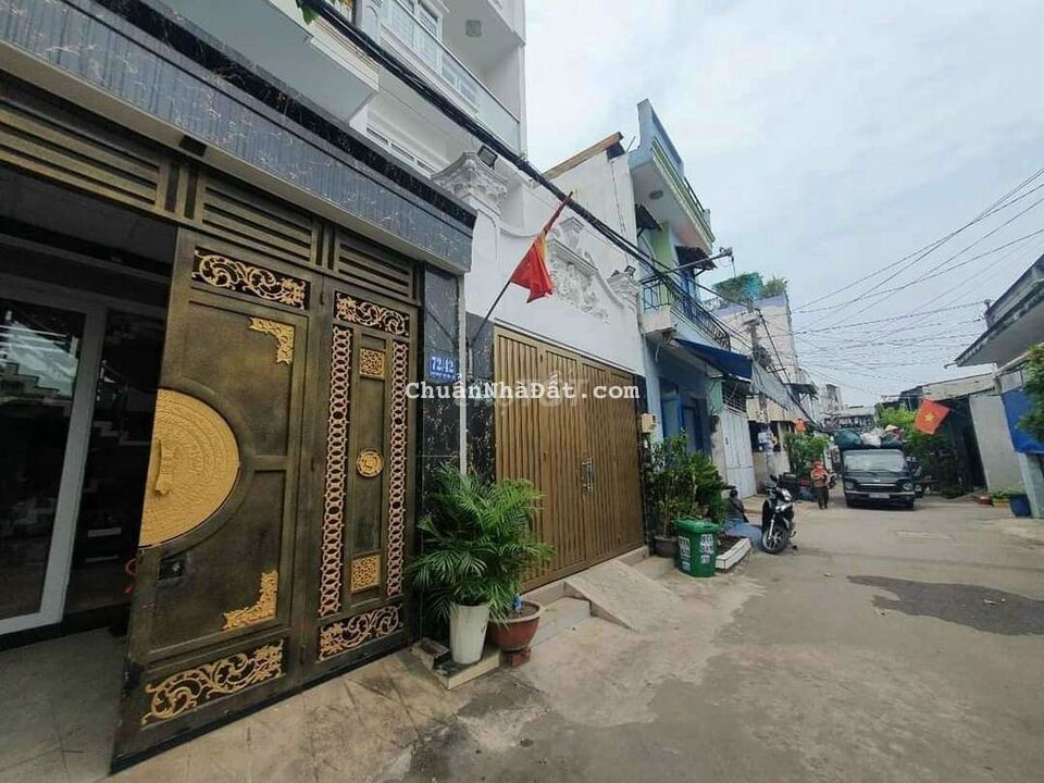 Nhà phố 4x16m hẻm 6m 1trệt 3 lầu Hiệp thành 23 sát KFC Nguyễn Ảnh Thủ Nhà phố 4x16m hẻm 6m 1trệt 3 lầu Hiệp thành 23 sát KFC Nguyễn Ảnh Thủ