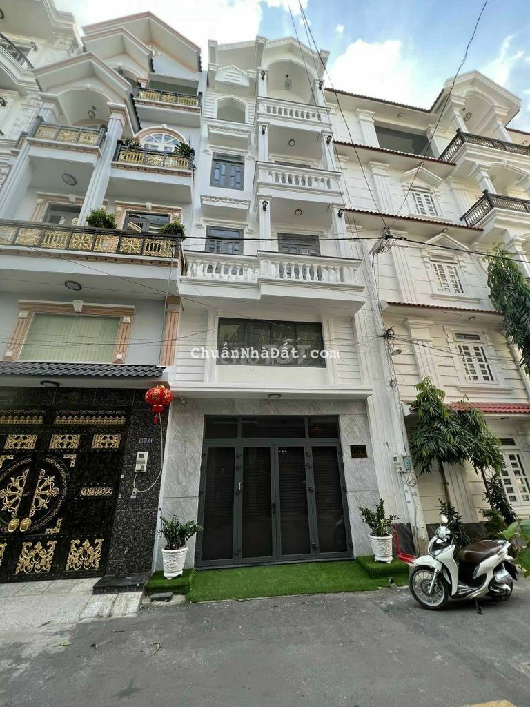 Nhà phố SHR 4,8mx13m. Đúc 1 lửng 3 lầu Hẻm 8m nhựa Khu VIP Trần Thị Hè Nhà phố SHR 4,8mx13m. Đúc 1 lửng 3 lầu Hẻm 8m nhựa Khu VIP Trần Thị Hè
