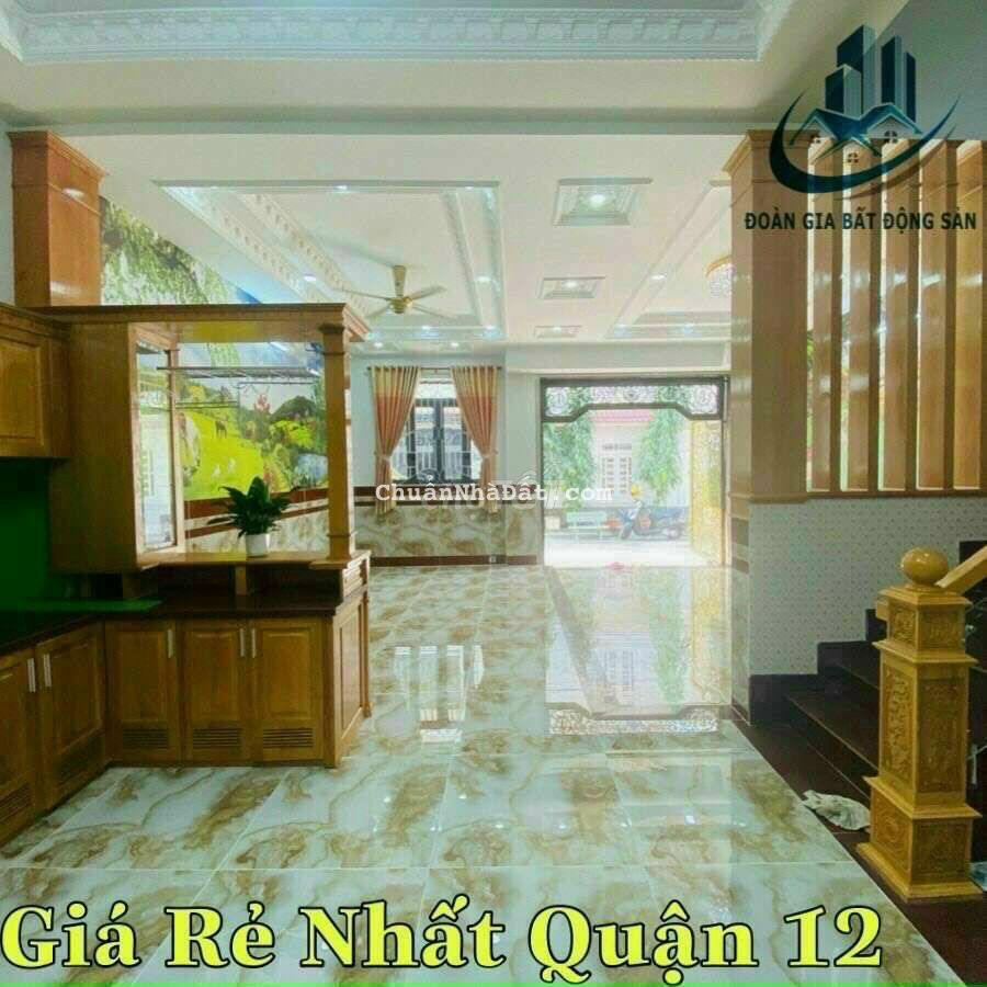 biệt thự mini trệt 3 lầu hiệp thành Q12 khu phân lô nhà phố tuyệt đẹp