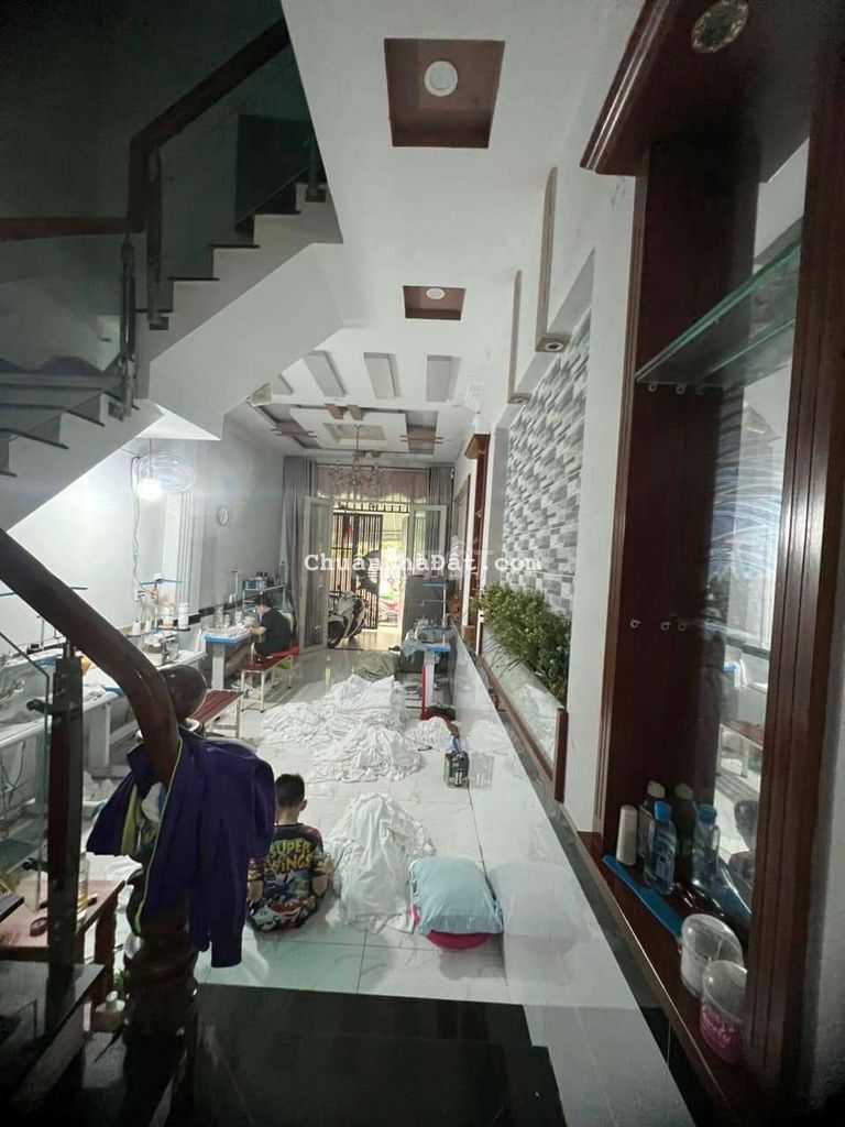 Nhà phố SHR 66m2 thổ cư Đúc 2 lầu 4PN 1/ Ngắn Hẻm xe hơi Thới An 16