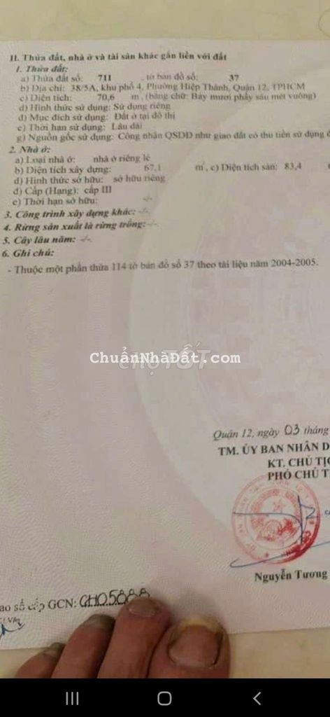 Bán nhà mặt tiền trần thị hè hiệp thành q12 Bán nhà mặt tiền trần thị hè hiệp thành q12