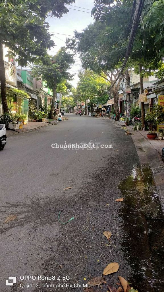 Nhà MT dt 4x18m trệt 1 lầu 2pn 2wc Hiệp Thành 45 Q12 KD ok,  4,5 tỷ