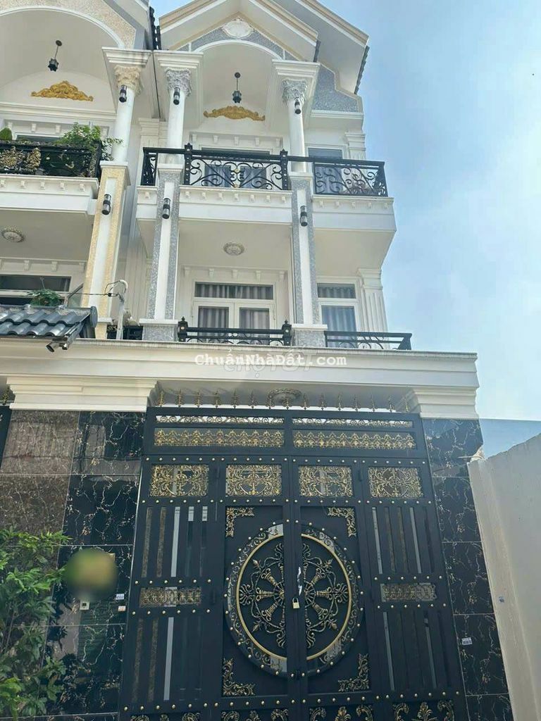 BÁN NHÀ ĐẸP 4X17 NỞ HẬU 5M HẺM 6M LÊ VĂN KHƯơNG HIỆP THÀNH
